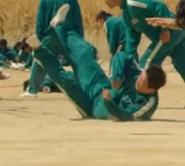 The other male player 77 that should be 177 getting shot