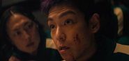 Nam-gyu asking Thanos if he is alright