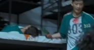Player 303 killing other Player 416 with a glass bottle during the Special Game