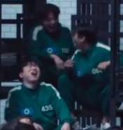 Player 084 mocking Dae-ho.
