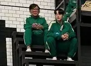 Player 024 with Player 048 BTS.