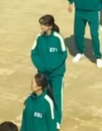 Female Player 271 in Red Light Green Light