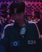 Player 024 voting for the third time.