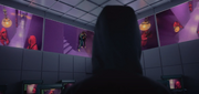 CO overseeing monitors during the breach