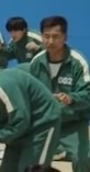 Another Player 002 during Red Light Green Light's BTS.