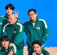 Player 154 BTS with Player 133