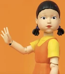 The Young-hee Vinyl Figure, which was released in January 2022.