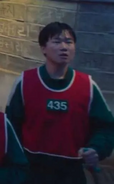 Player 435 as the game begins.