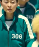 Player 306 waiting for Red Light, Green Light to begin