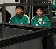 Player 084 with Player 276 BTS.