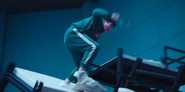 Player 134 falling off his bed