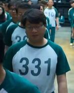 The other Player 331 taking food