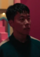 Player 134 after surviving Mingle.