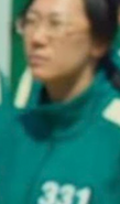 The female Player 331 in Red Light Green Light