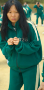 Female Player 326 in Red Light Green Light
