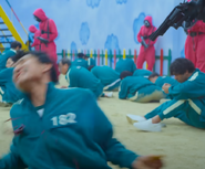 Player 182 being shot in Sugar Honeycombs