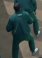 Another Player 134 standing still during Red light, Green light.