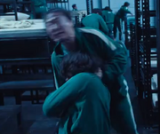 Player 182 is stabbed