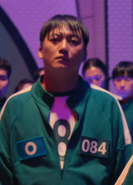 Player 084 during the second vote.