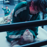 Player 185 getting stabbed by Nam-gyu