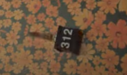 Player 312's horse figurine on the floor after his death.