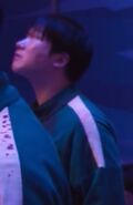 player 435 observing the jump rope arena.