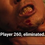 Player 260's elimination announced.