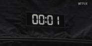 The countdown for a round of the game.