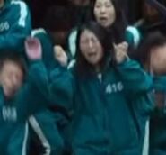 Female 416 in the dormitory