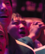 Player 084 cheering as 007 votes to end the games.