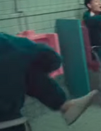 192's leg being lifted