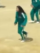 The female Player 314 during the Fly Me to the Moon scene