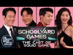 Schoolyard Games with the Cast of Squid Game - The Tonight Show Starring Jimmy Fallon