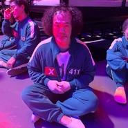 Player 411 in BTS images.