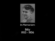 [In Memoriam. Billy. 1953 - 1956]