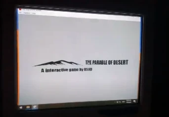 Desert-Parable Being played on LG CRT.