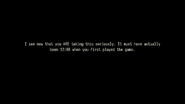 I see now that you ARE taking this seriously. It must have actually been 12:00 when you first played the game.