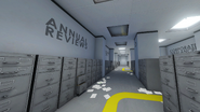 The Archives Room in sub-ending three of the Confusion Ending.