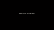 And will you do me a favor?