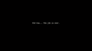 And now... the job is over.