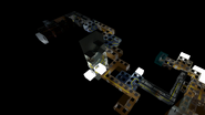 Overhead view of the map with The Stanley Parable Adventure Line™ during sub-ending three of the Confusion Ending.