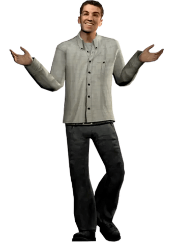 Stanley shrug render