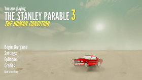 TSP3 titlescreen car