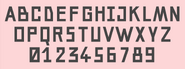 New Flesh typeface example.[6]