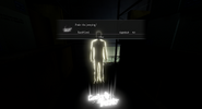 Interacting with the glowing Cool Text.