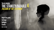 The Stanley Parable 4 title screen.