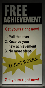 Trophymachineposter