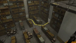 The Line™ at the bottom of the Warehouse.