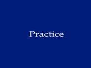 PSA Practice