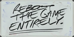The whiteboard texture.